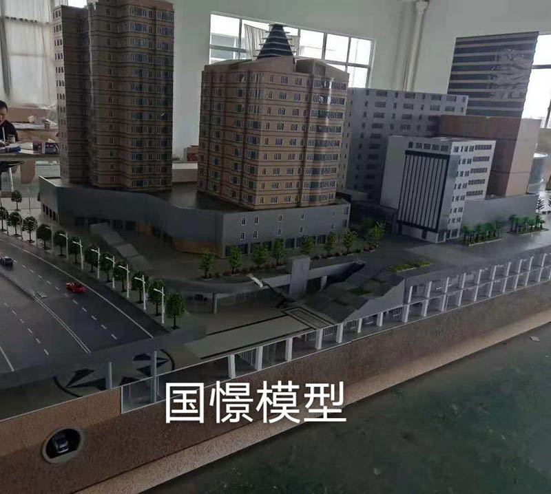 侯马市建筑模型