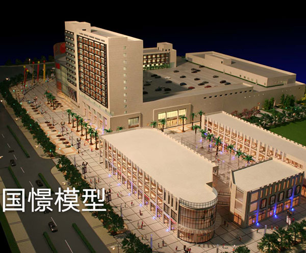 侯马市建筑模型