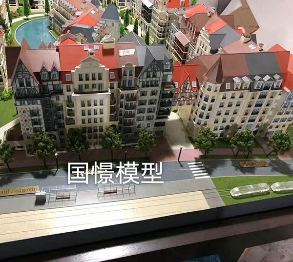 侯马市建筑模型