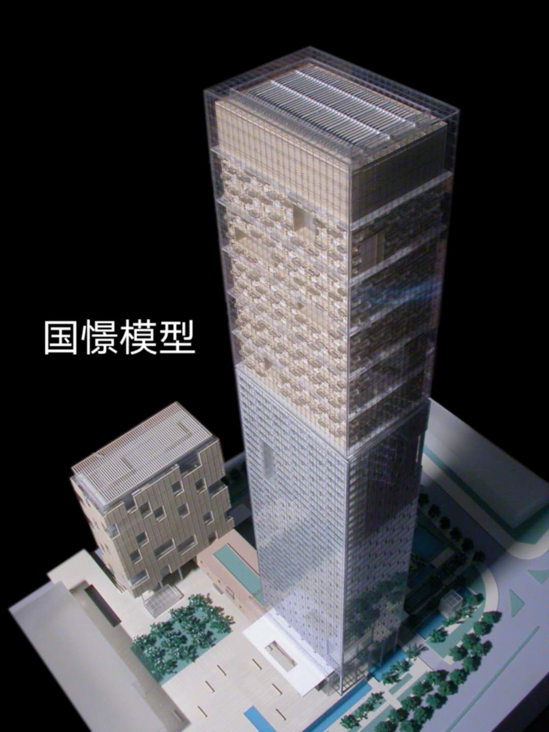 侯马市建筑模型