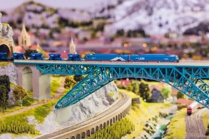 侯马市桥梁模型